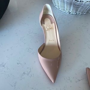 Christian Louboutin - nude color size 39
